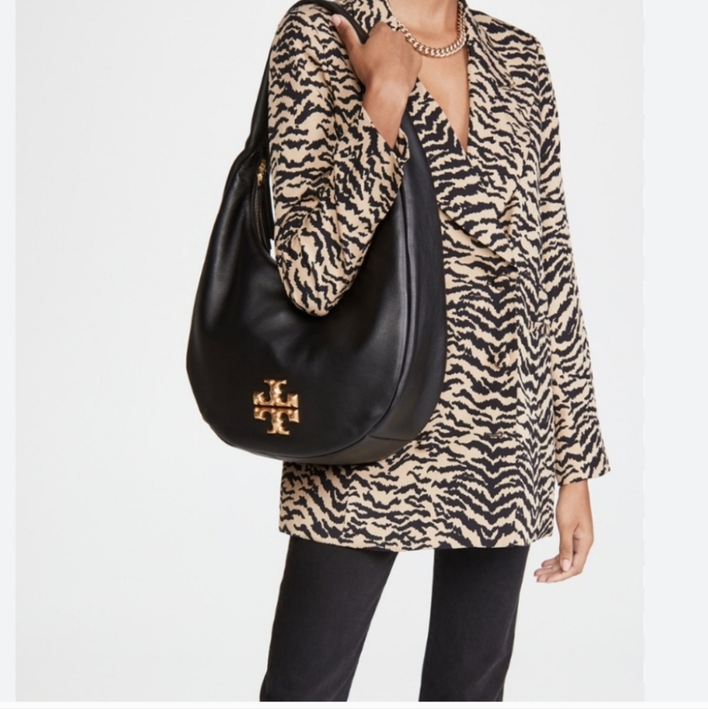 Tory Burch Kira Deconstructed Hobo Bag - Picture 2 of 10